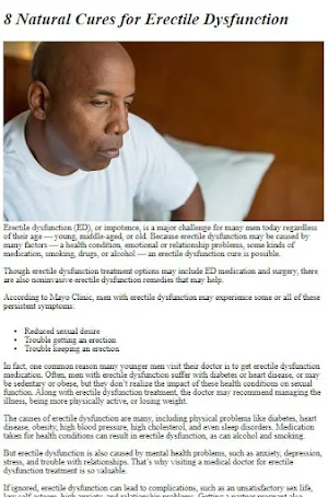 How Treat Erectile Dysfunction Screenshot 1