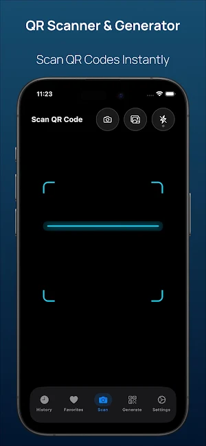 QR Scanner & Generator Screenshot 0
