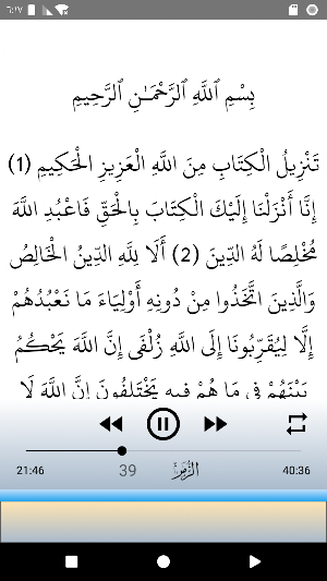 محمود البنا تجويد بدون نت 4/4 Screenshot 2