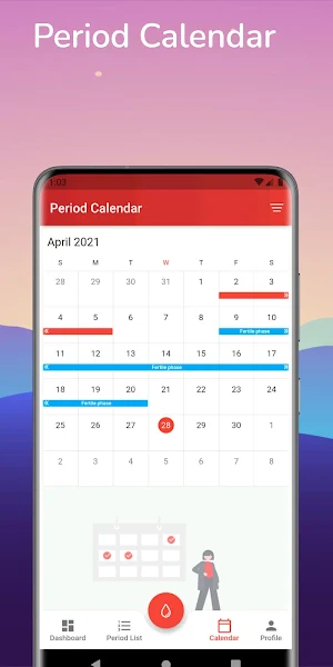 EasyPeriod - Period Tracker Screenshot 2