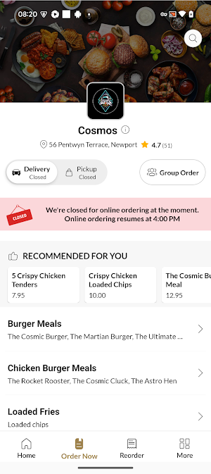 Cosmos Screenshot 1