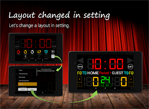 Scoreboard Basketball Screenshot 1