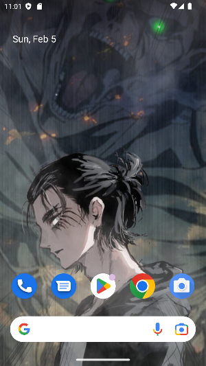 AOT - Eren Yeager Wallpaper Screenshot 1