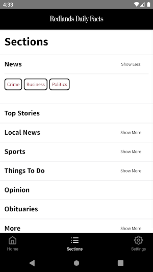 Redlands Daily Facts Screenshot 2