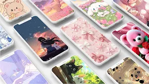 Cute Kawaii Wallpaper Live Screenshot 0