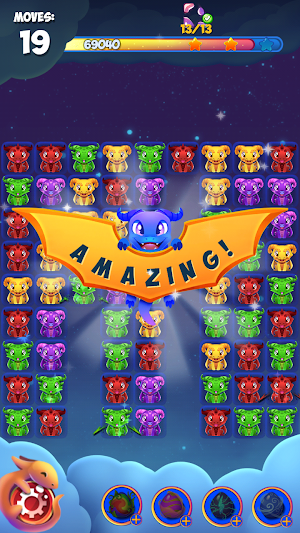 Sky Dragon Stars: Magic Match Screenshot 3
