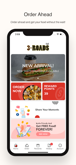 3 Roads Deli and Grill Screenshot 0