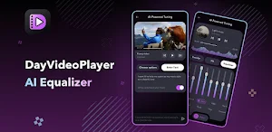 DayVideoPlayer: AI Equalizers Screenshot 0