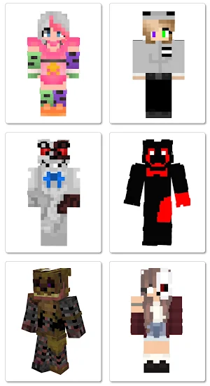 FNAF Breach Skin For Minecraft Screenshot 2