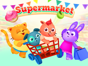Supermarket Kids Shopping Game Screenshot 3