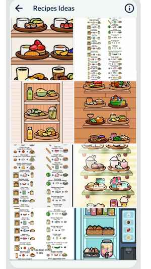Toca Boca Food Recipes Ideas Screenshot 3