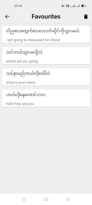 Burmese To English Translator Screenshot 3