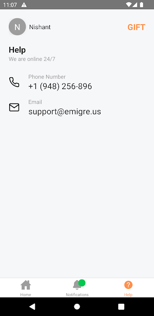 Emigre Fintech Screenshot 3