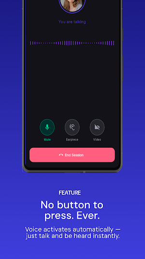 Whispr: Your Walkie Talkie Screenshot 1