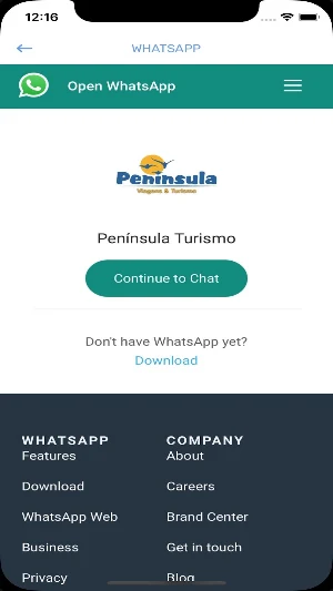 Península Turismo Screenshot 2