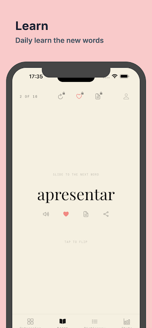 Italian Vocabulary Screenshot 2