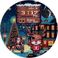 PIXEL Christmas - Watch Face
