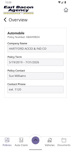 Earl Bacon Agency, Inc. Screenshot 3