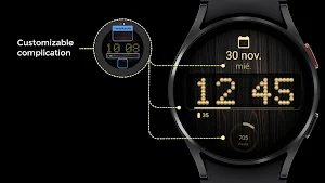 Wood'n LEDs Watch Face Screenshot 1