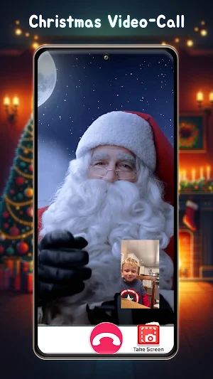 Santa Call 2: Fake Video Call Screenshot 0