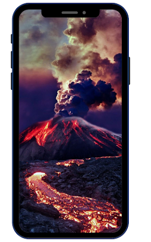 Volcano Lava Wallpapers Screenshot 2