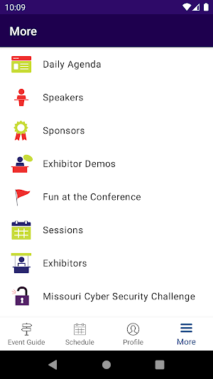 MOREnet Events Screenshot 3