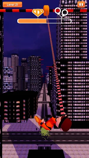 Hero Dummy - Fun Swing Runner Screenshot 1