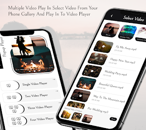 Multi Screen Video Player Screenshot 1