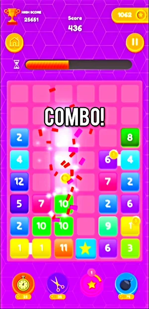 Merge Numbers - Star Edition Screenshot 1