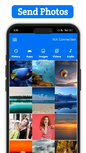 Smart Switch - Transfer Files Screenshot 1