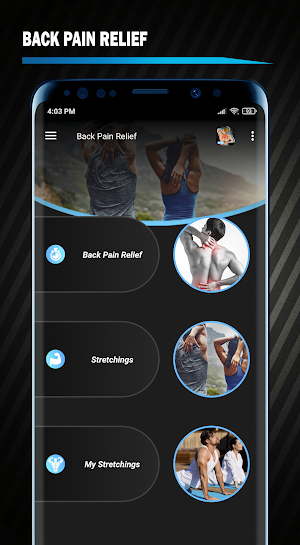 Back pain relief exercises at home PRO Screenshot 0