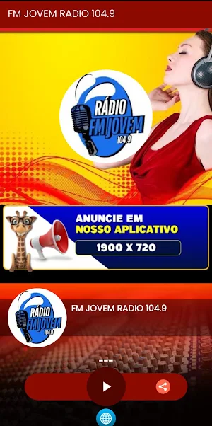 Radio Fm Jovem 104.9 Screenshot 1