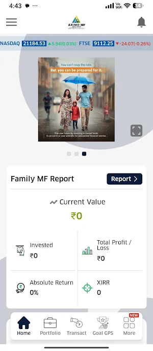 AXIMO MF INVESTMENT Screenshot 2