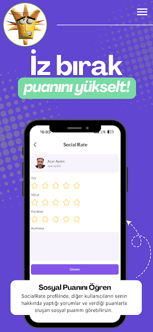 SocialRate Screenshot 3