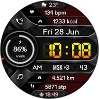 DIGI CORTEX Watch face