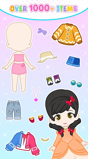 Cute Princess Doll: Dress Up Screenshot 1
