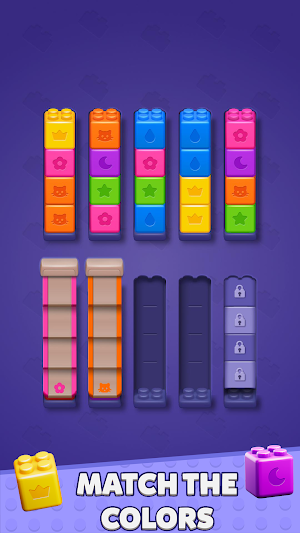 Colorful Sort - Block Puzzle Screenshot 3