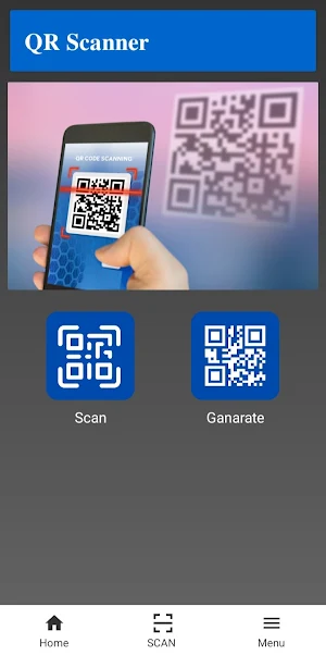 QR SCANNER - Fast QR Scan Screenshot 1