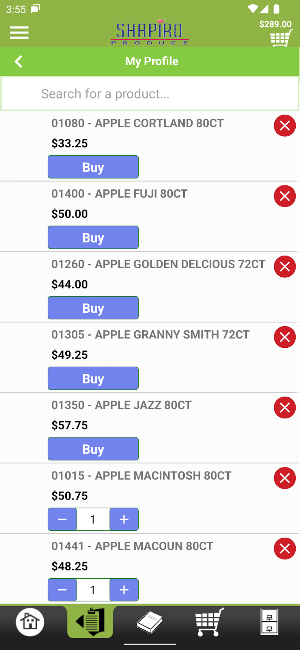Shapiro Produce App Screenshot 1