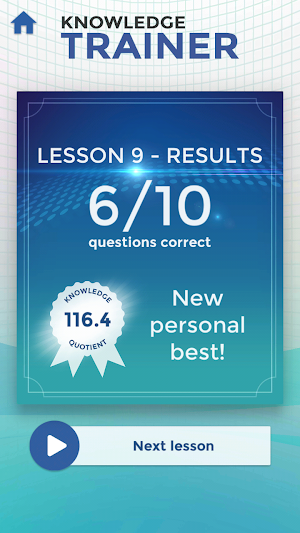 Knowledge Trainer: Trivia Screenshot 2