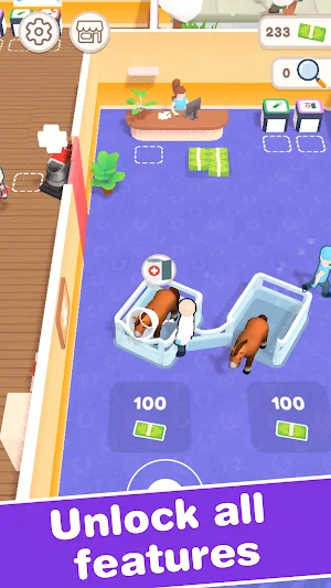 pet vet hospital : tycoon 2 Screenshot 1
