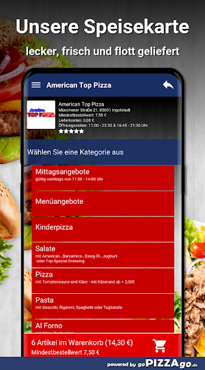 American Top Pizza Ingolstadt Screenshot 3