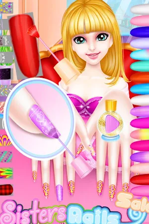 Sisters Nail Salon & Make up Screenshot 2