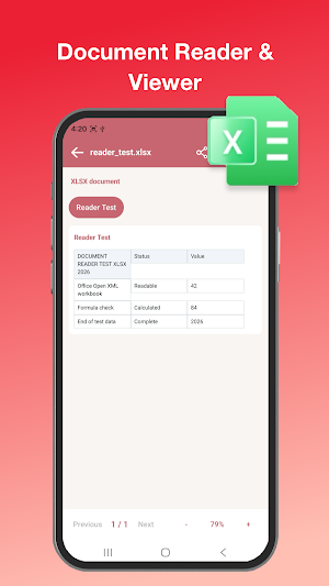 Document Reader & Viewer Screenshot 0