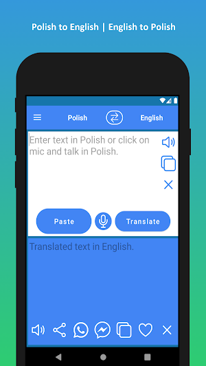 Polish to English Translator Screenshot 0