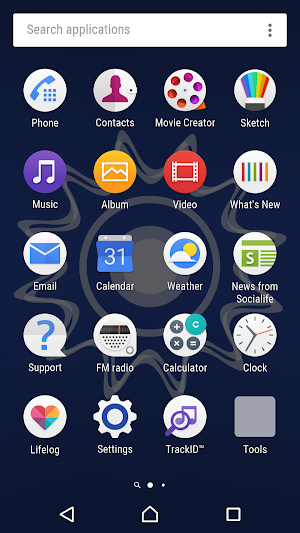 BlueNova Theme Screenshot 3