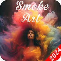 Smoke Name Art Maker App 3D