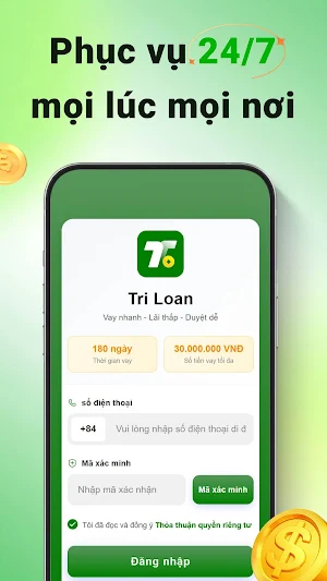 Tri Loan - Vay tiền nhanh Screenshot 0