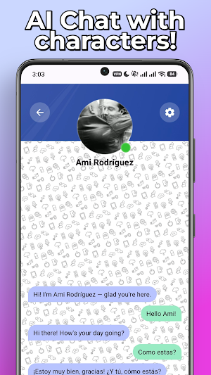 Ami Rodríguez Fake Call & Chat Screenshot 2