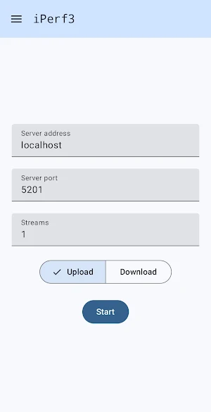 iPerf3 Screenshot 1